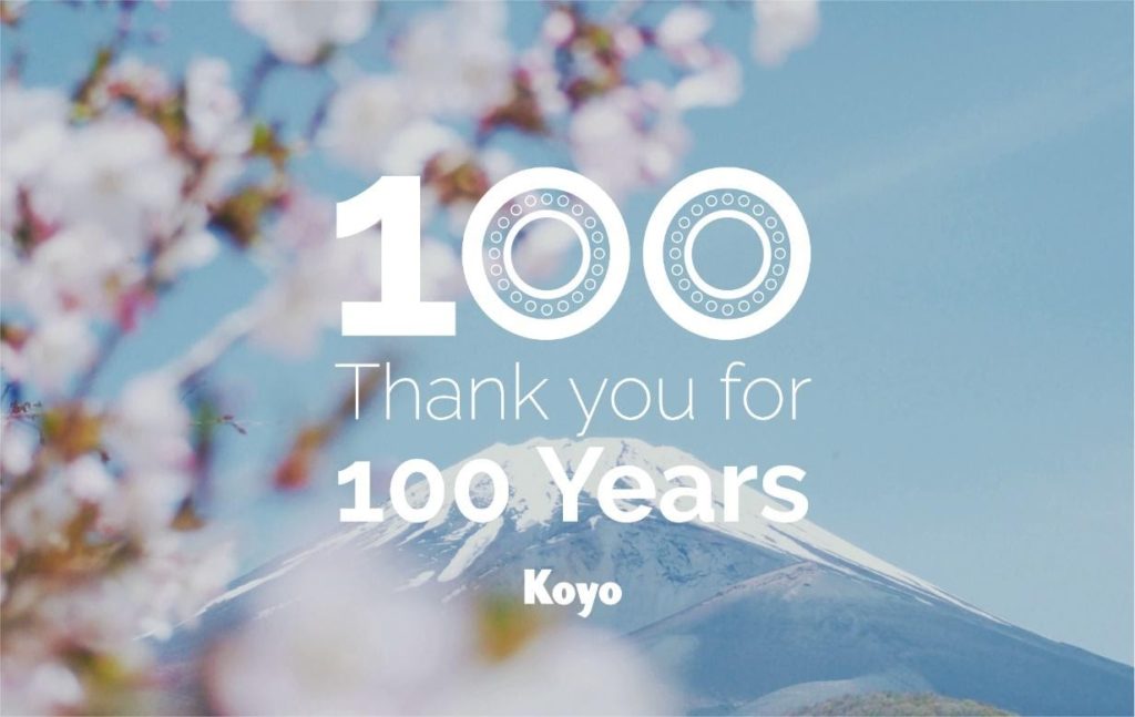 100 ans Koyo
